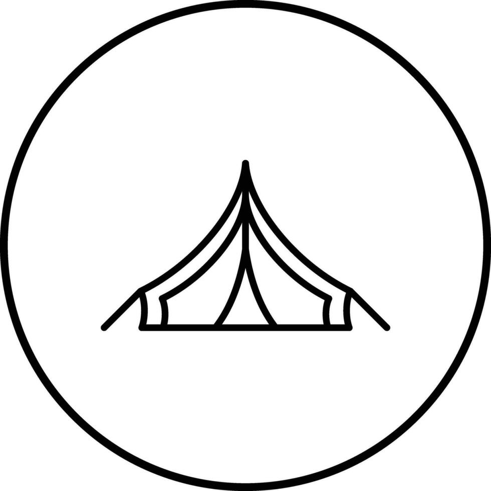 Army Tent Vector Icon