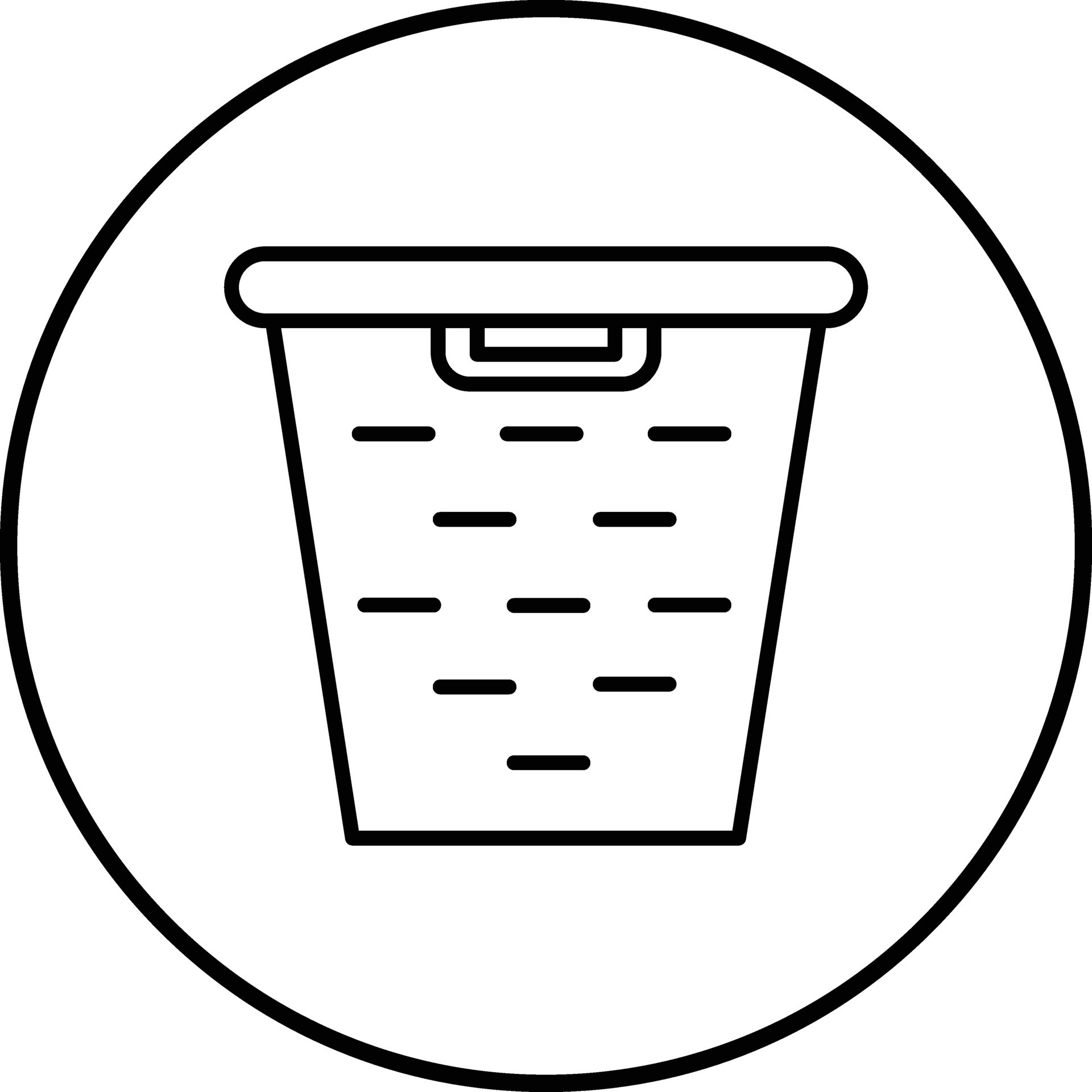 Clothes Basket Vector Icon 32219482 Vector Art at Vecteezy