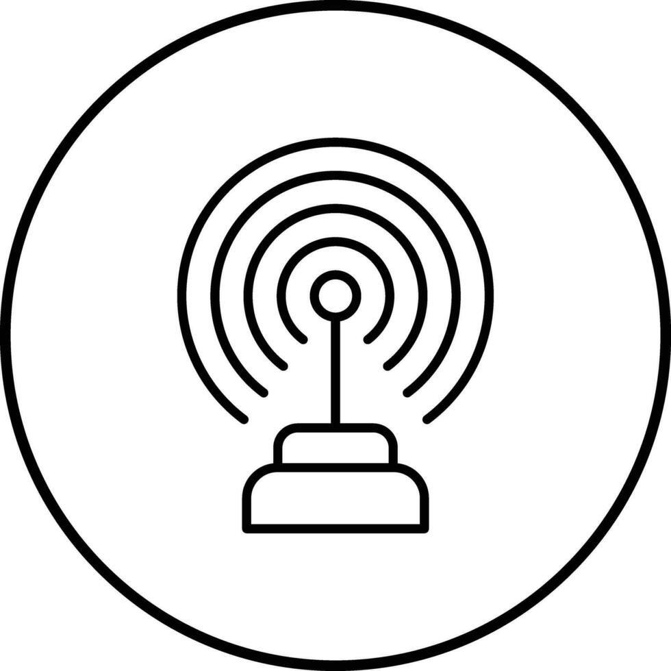 Ejército antena vector icono