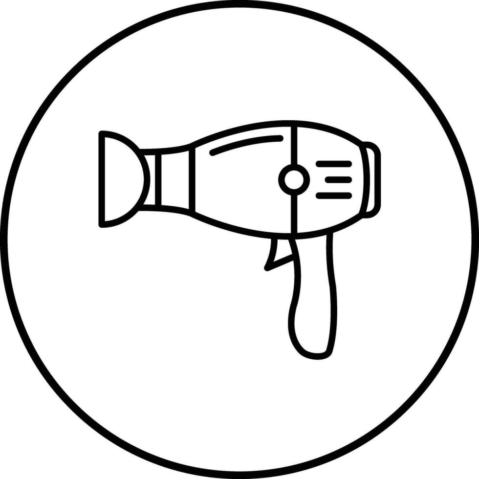 Hairdryer Vector Icon