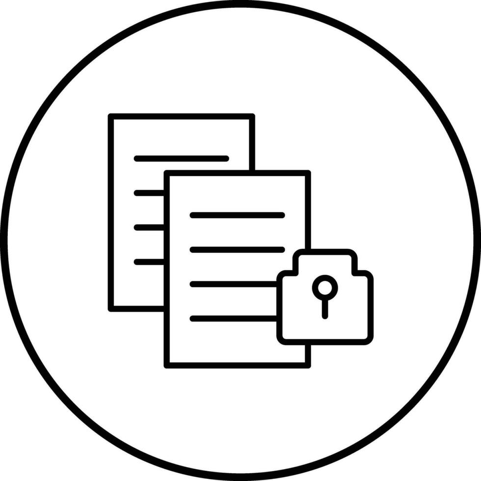 Confidential Vector Icon