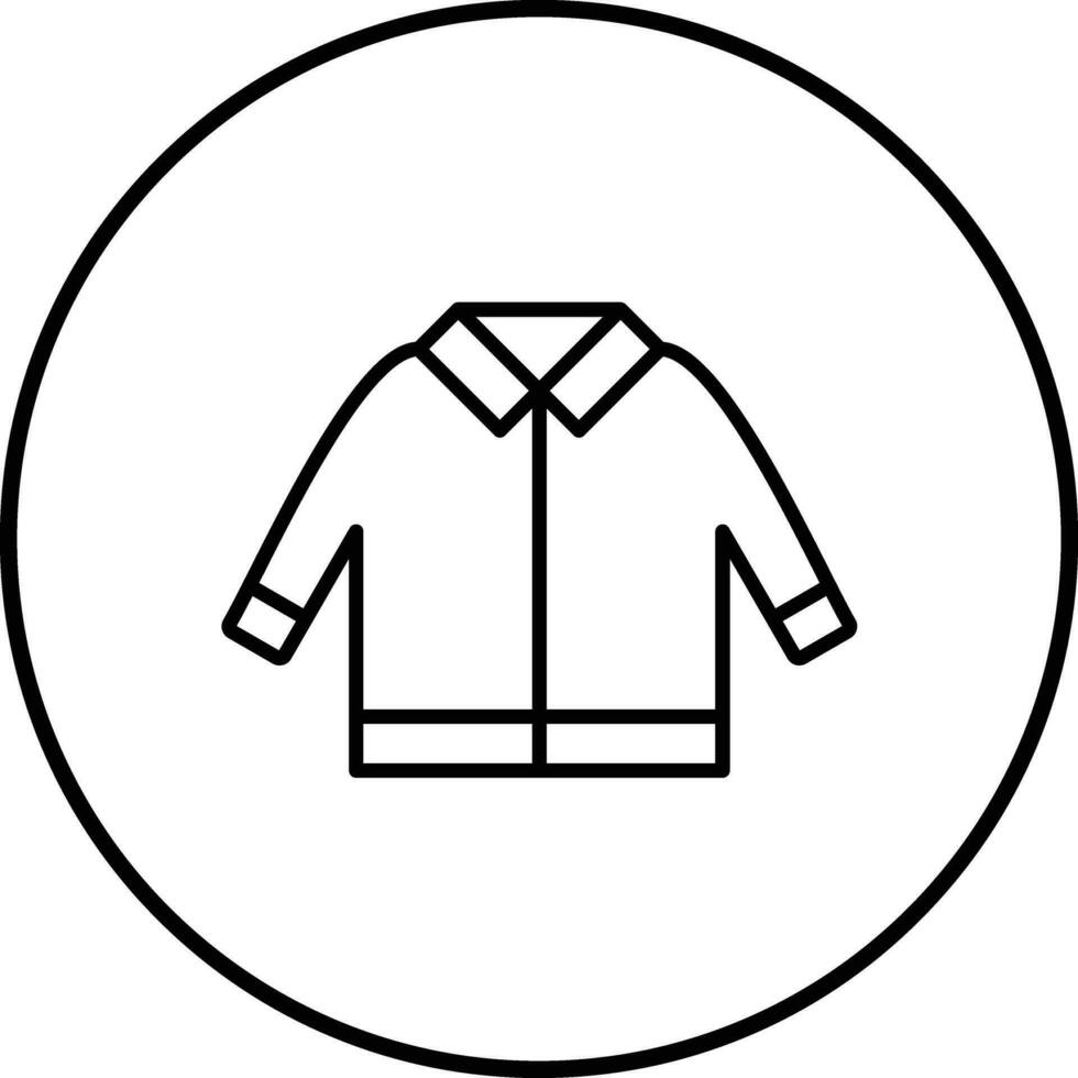 Winter Jacket Vector Icon