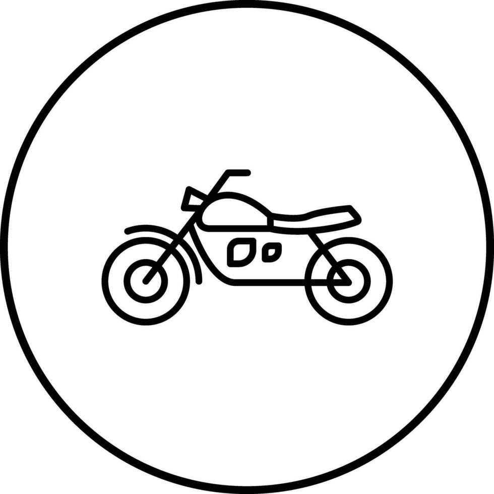 Motorbike Vector Icon