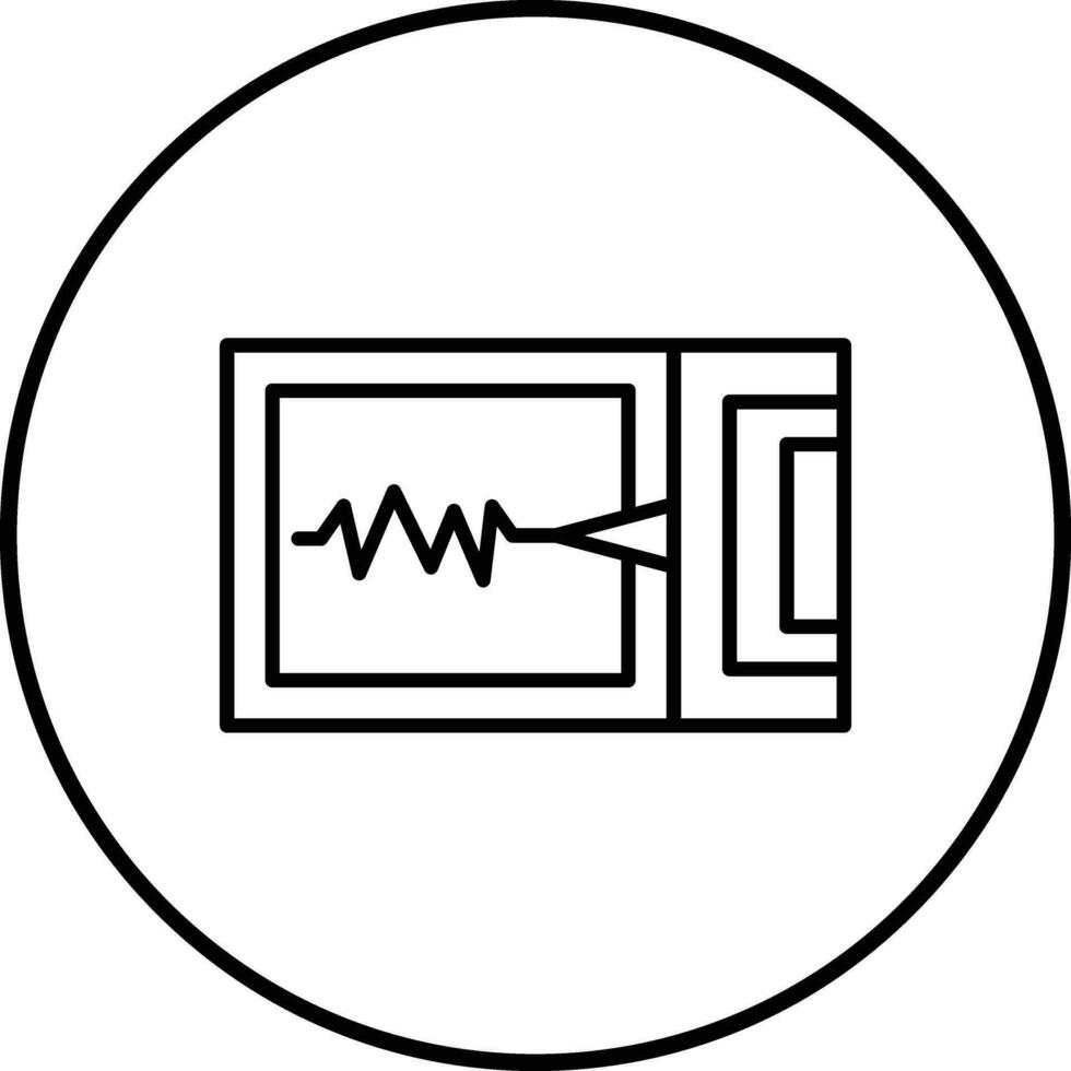 Seismograph Vector Icon