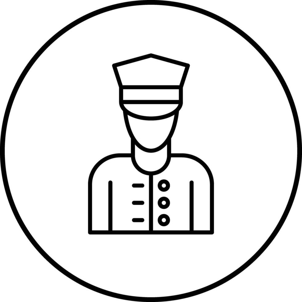 Doorman Vector Icon