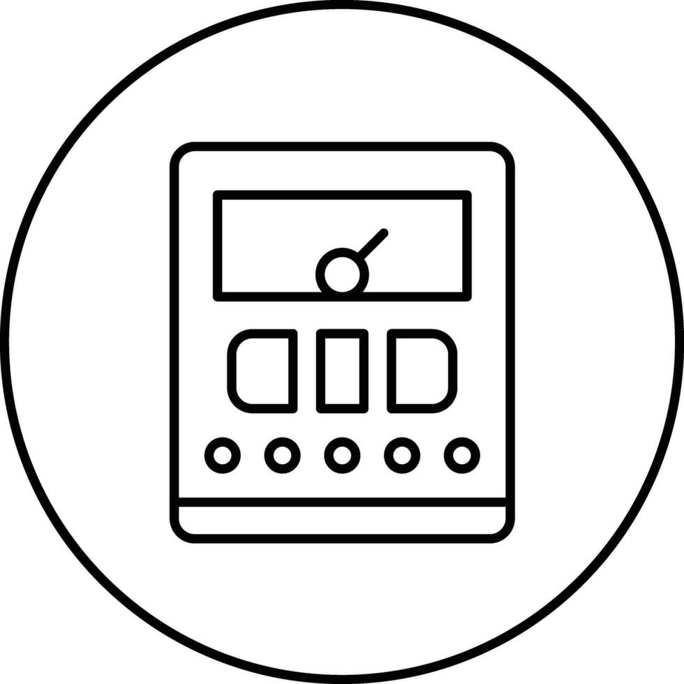 Tester Machine Vector Icon