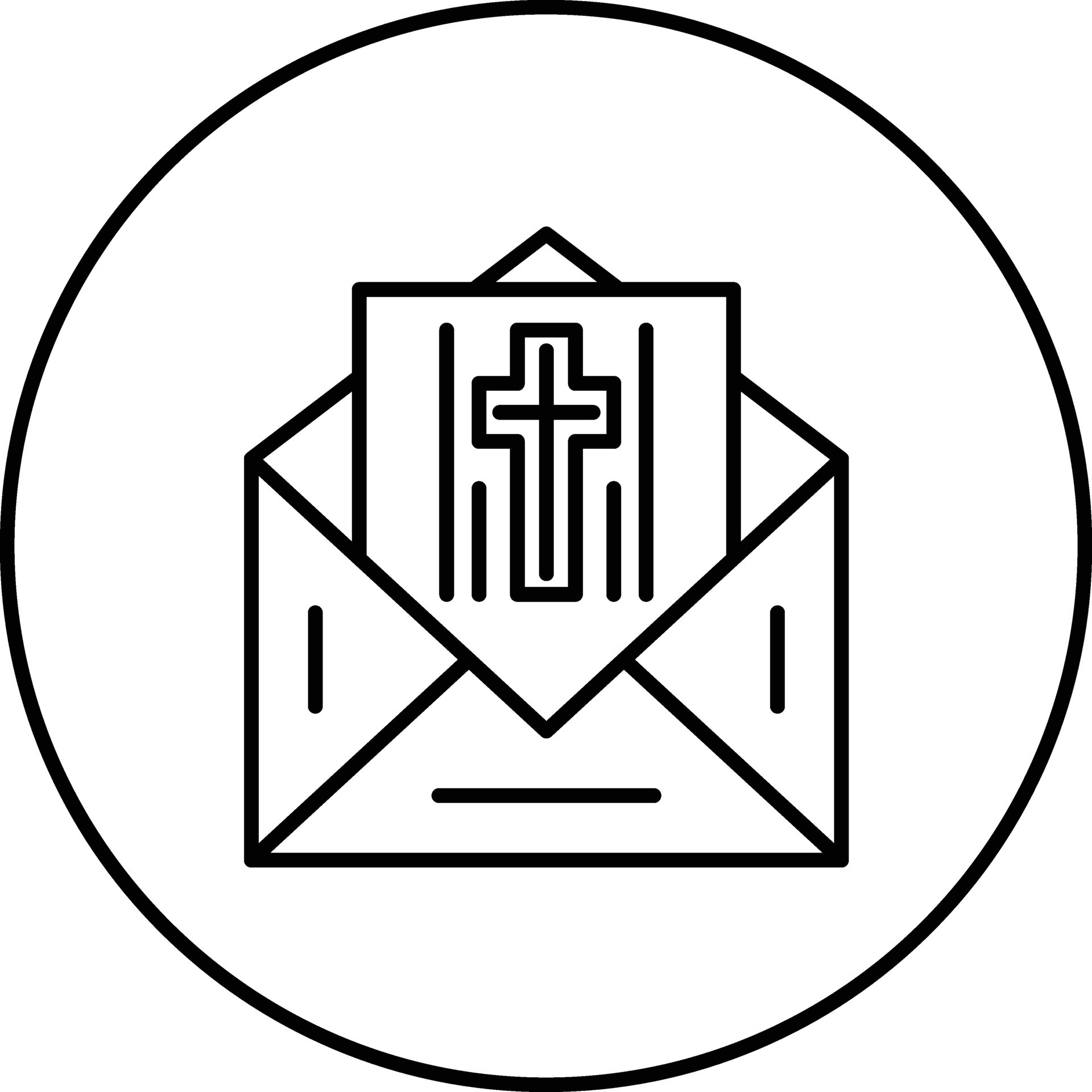 Death Announcement Vector Icon 32220199 Vector Art at Vecteezy