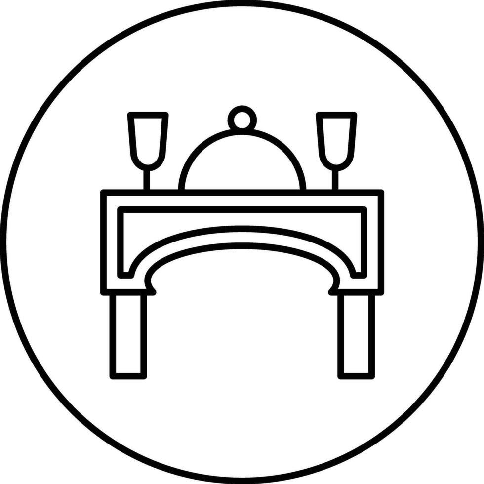 Dinner Vector Icon