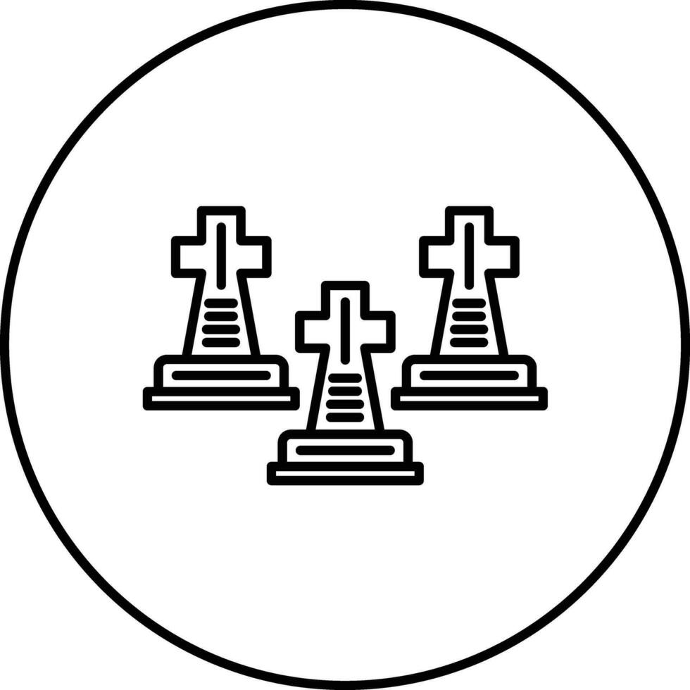 Graveyard Vector Icon