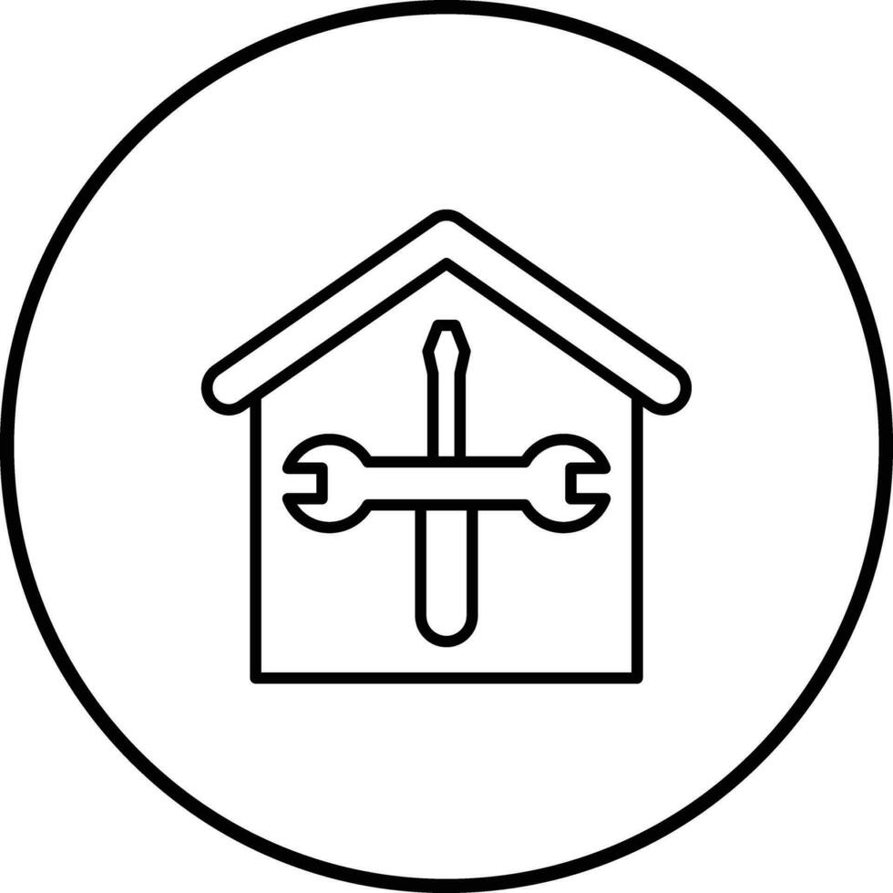 House Renovation Vector Icon