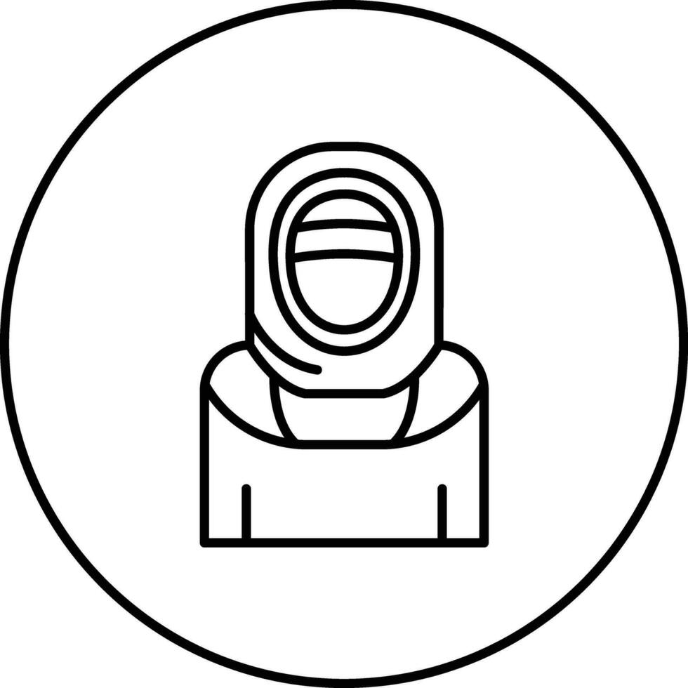 Female Bedouin Vector Icon