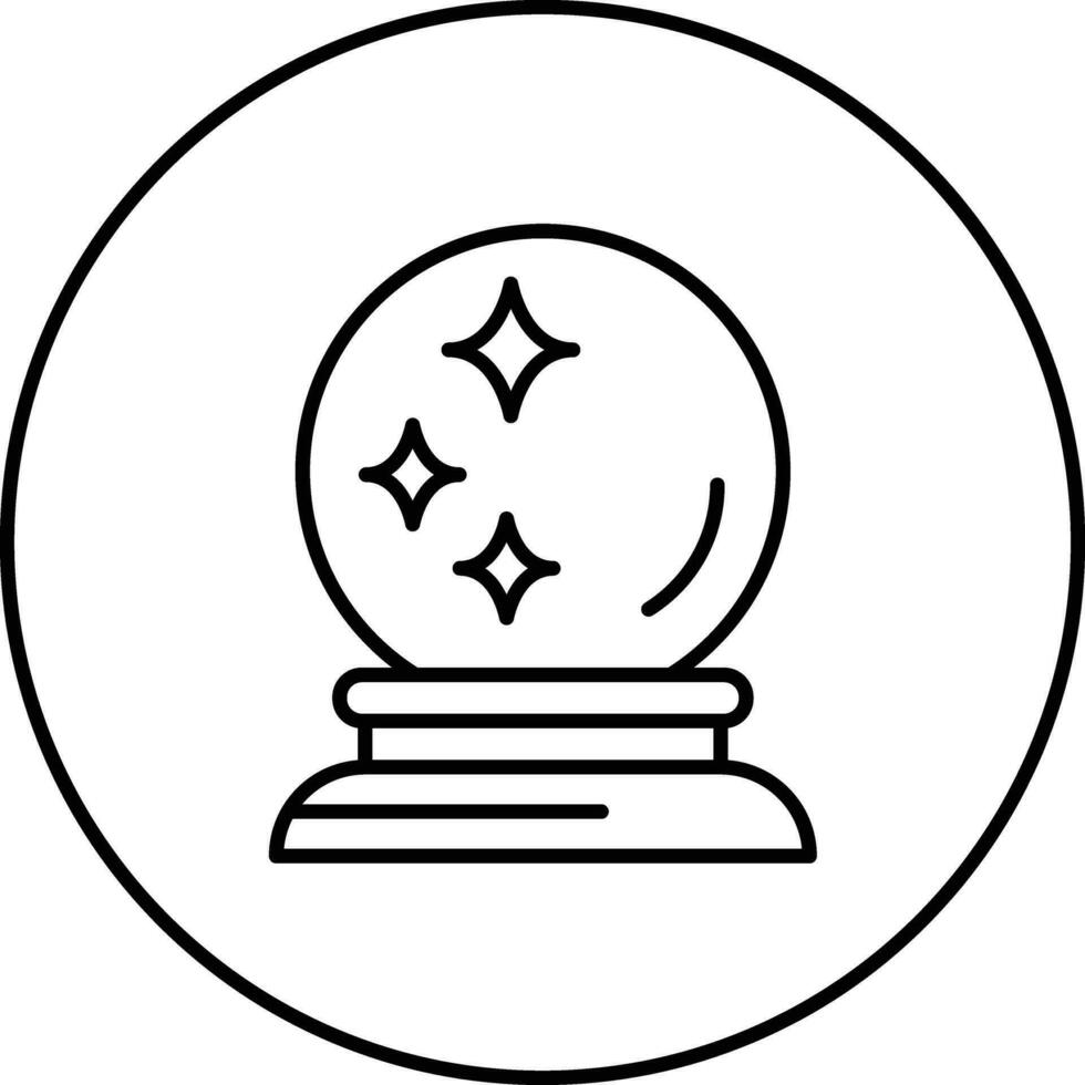 Crystal Ball Vector Icon