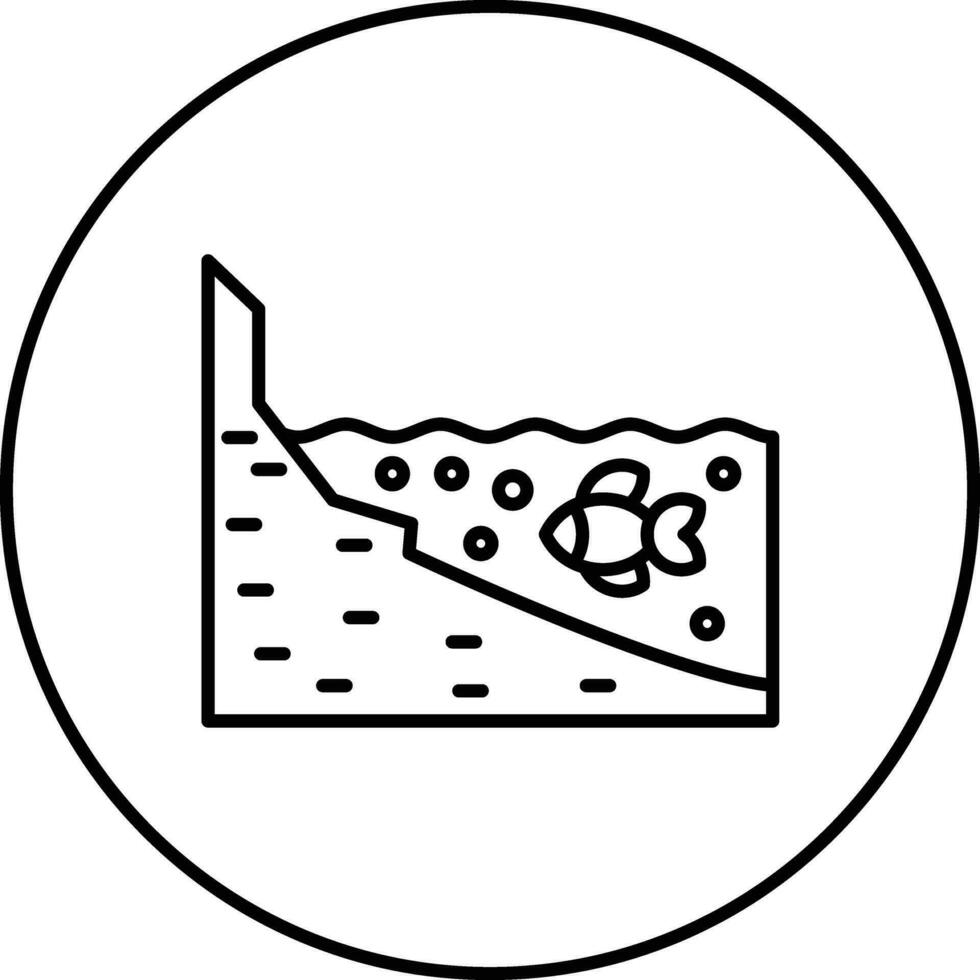 Shore Landscape Vector Icon