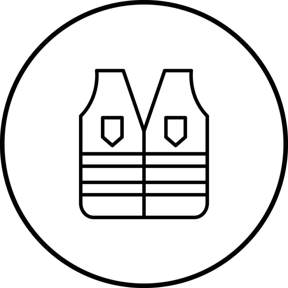 Labour Vest Vector Icon