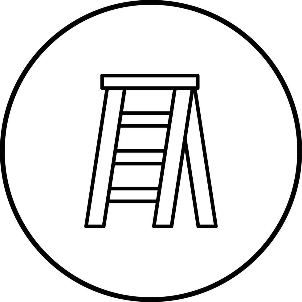 Stepladder Vector Icon