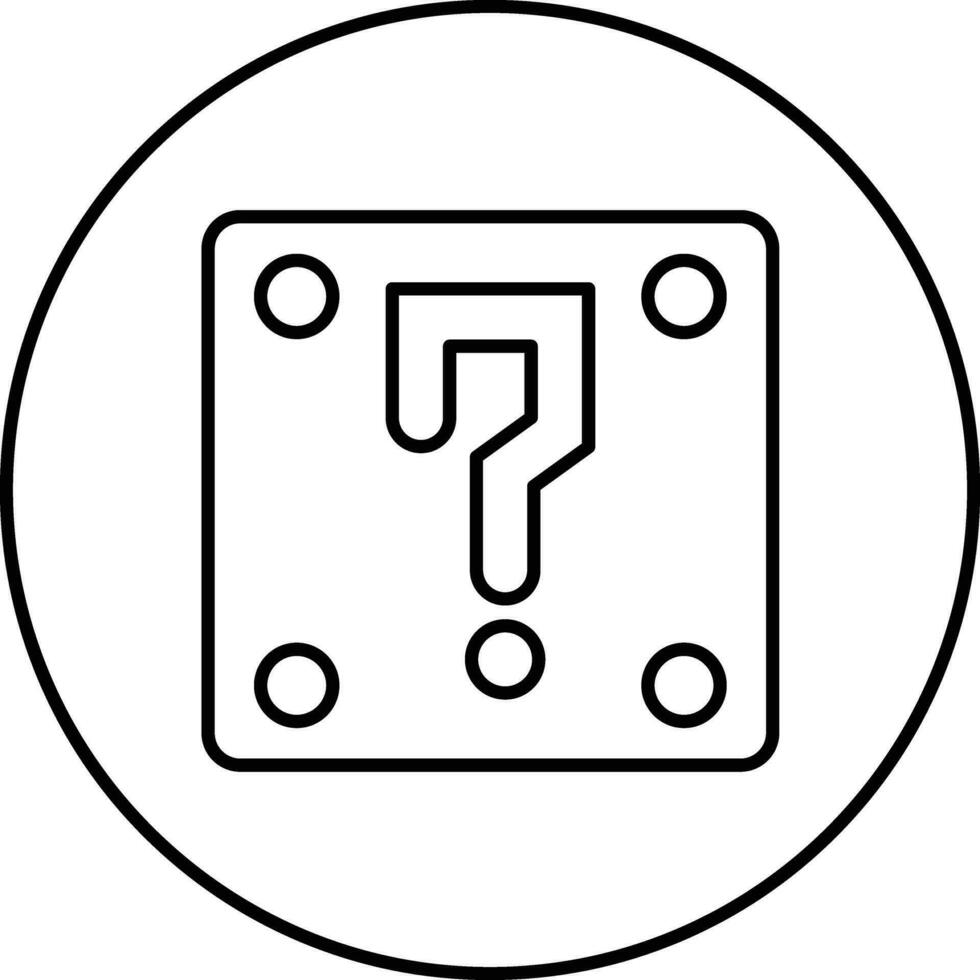 Game Mystery Vector Icon