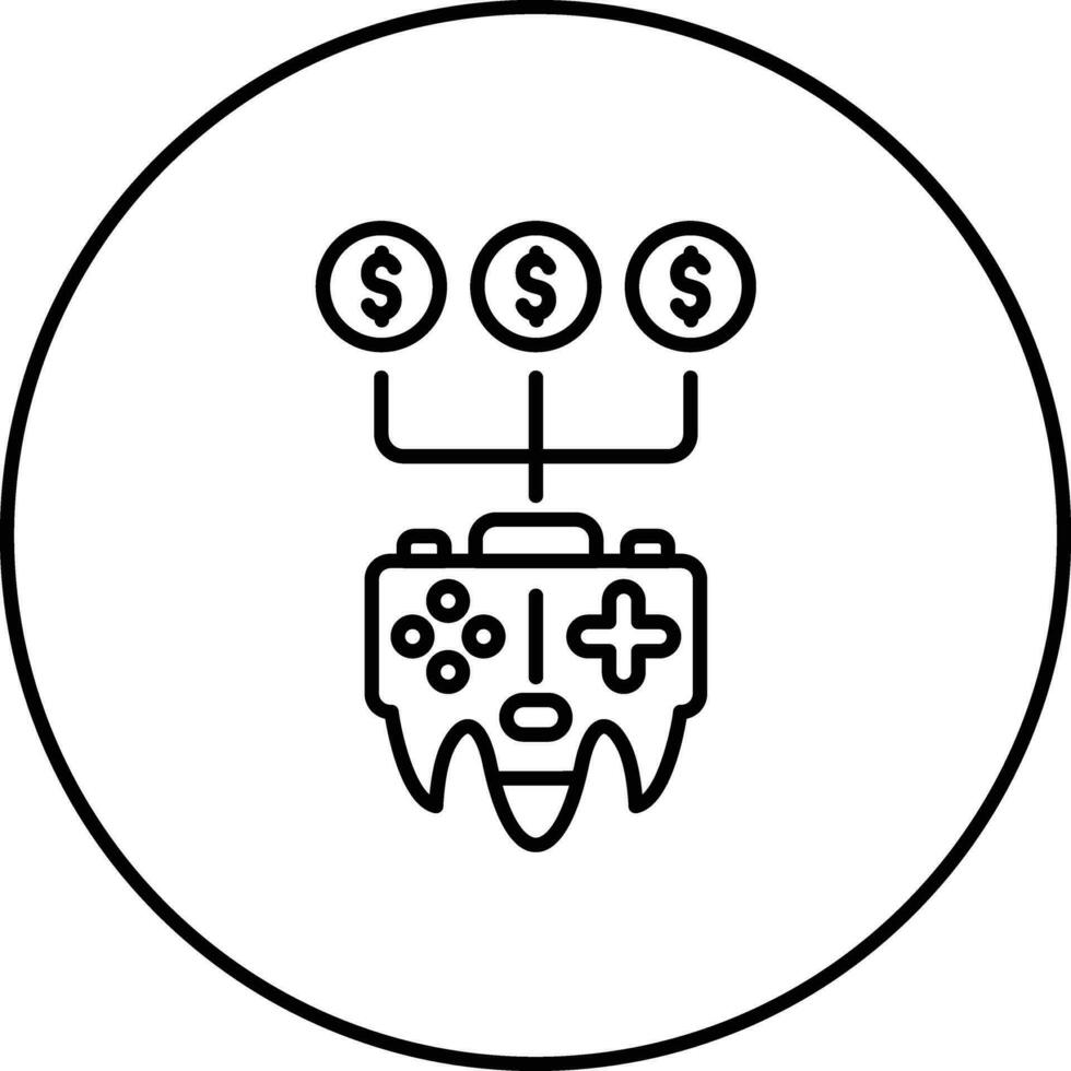 Game Money Vector Icon