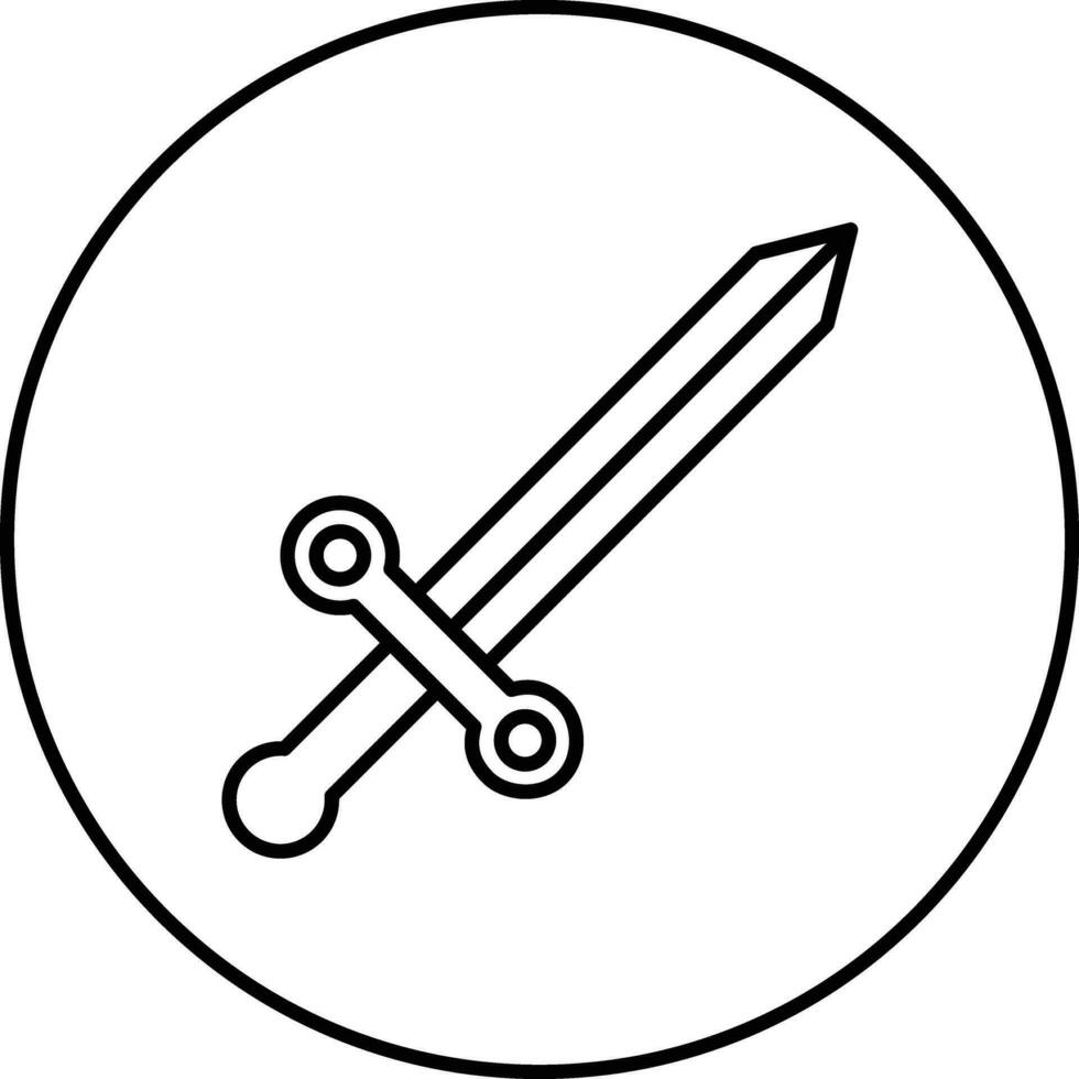 Game Sword Vector Icon