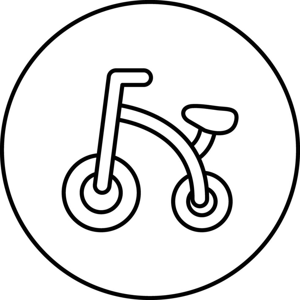 Bike Toy Vector Icon