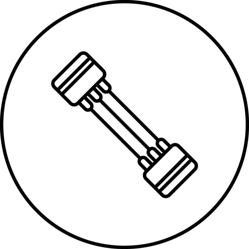 Chest Expander Vector Icon
