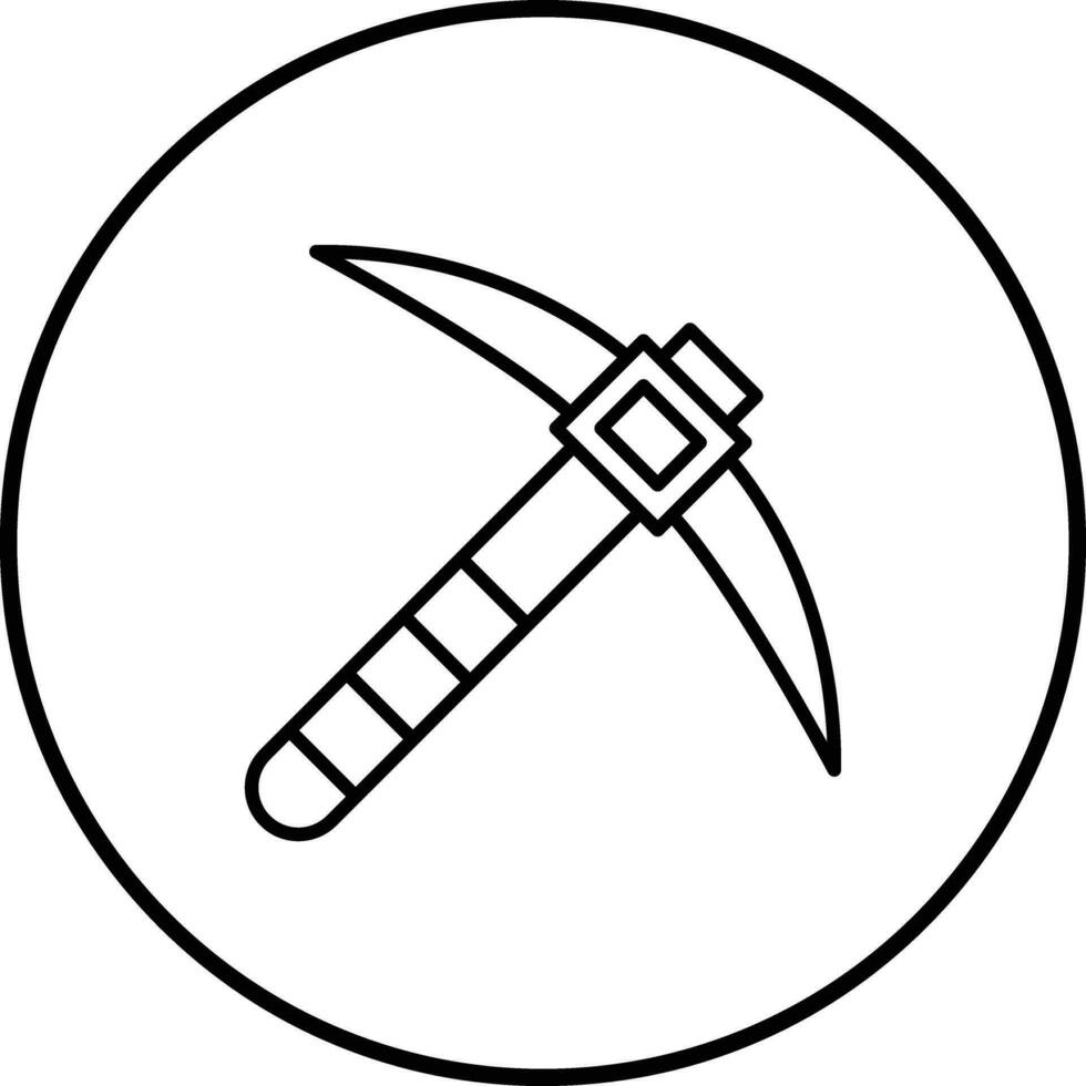 Pickaxe Vector Icon
