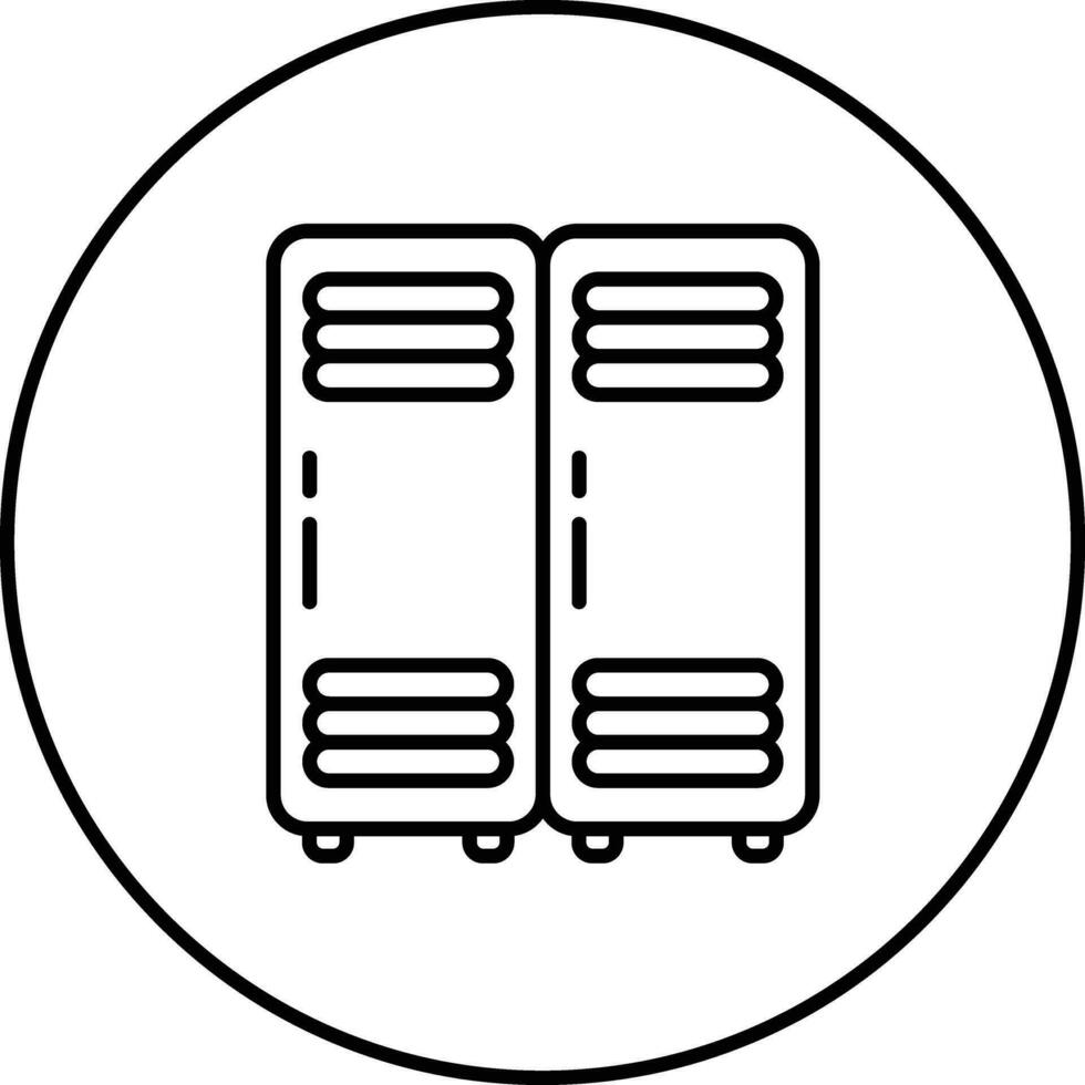 Locker Vector Icon