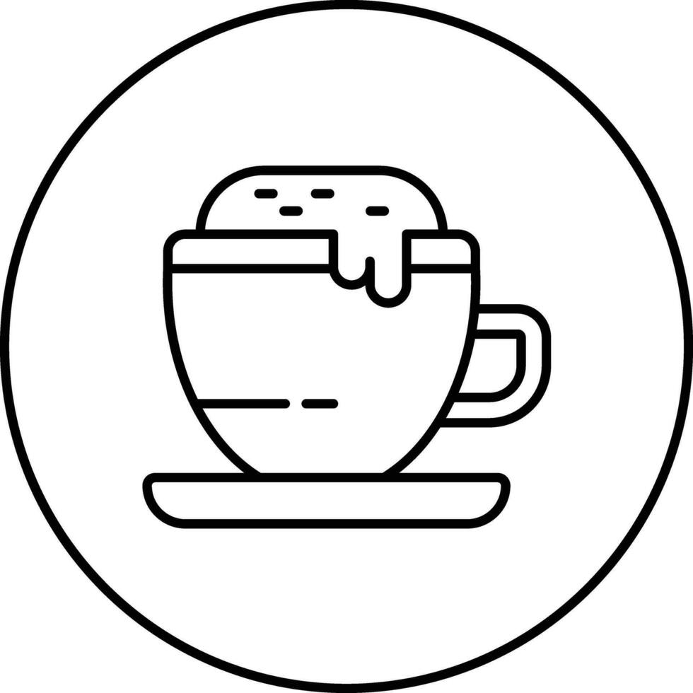 capuchino vector icono