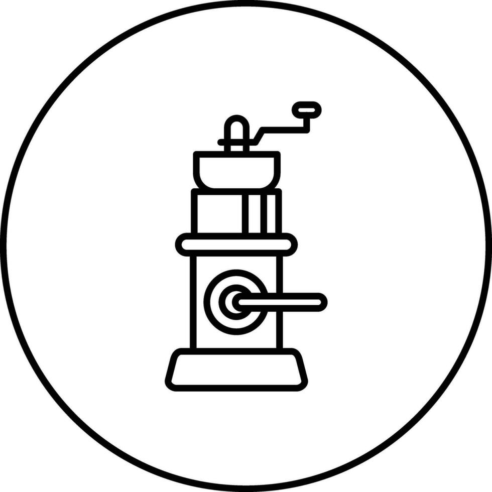 Coffee Mill Vector Icon