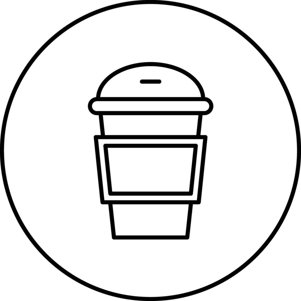 icono de vector de taza de café