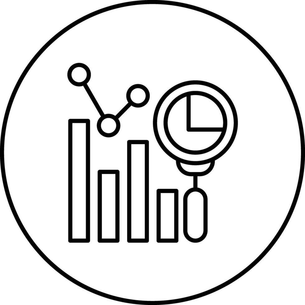 Predictive Analytics Vector Icon