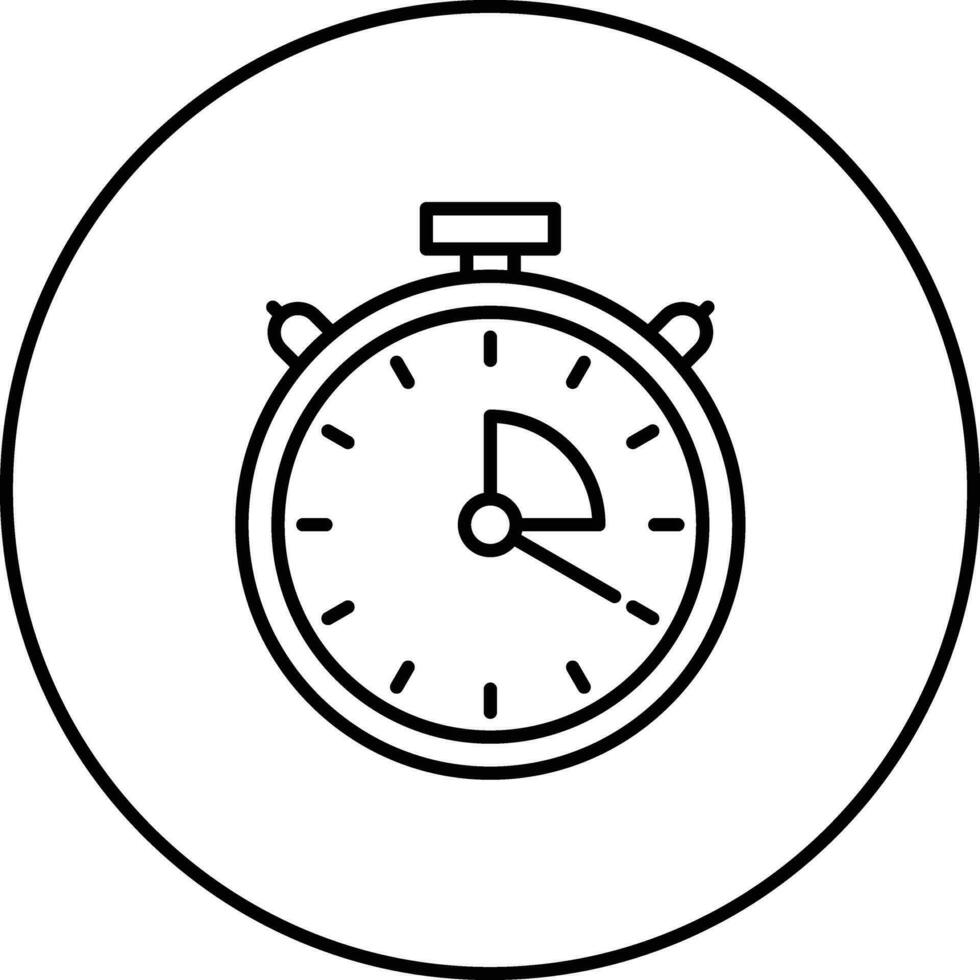 Stopwatch Vector Icon