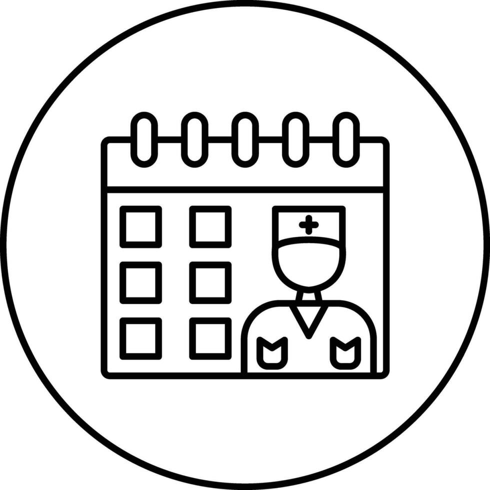 Doctor Visit Day Vector Icon