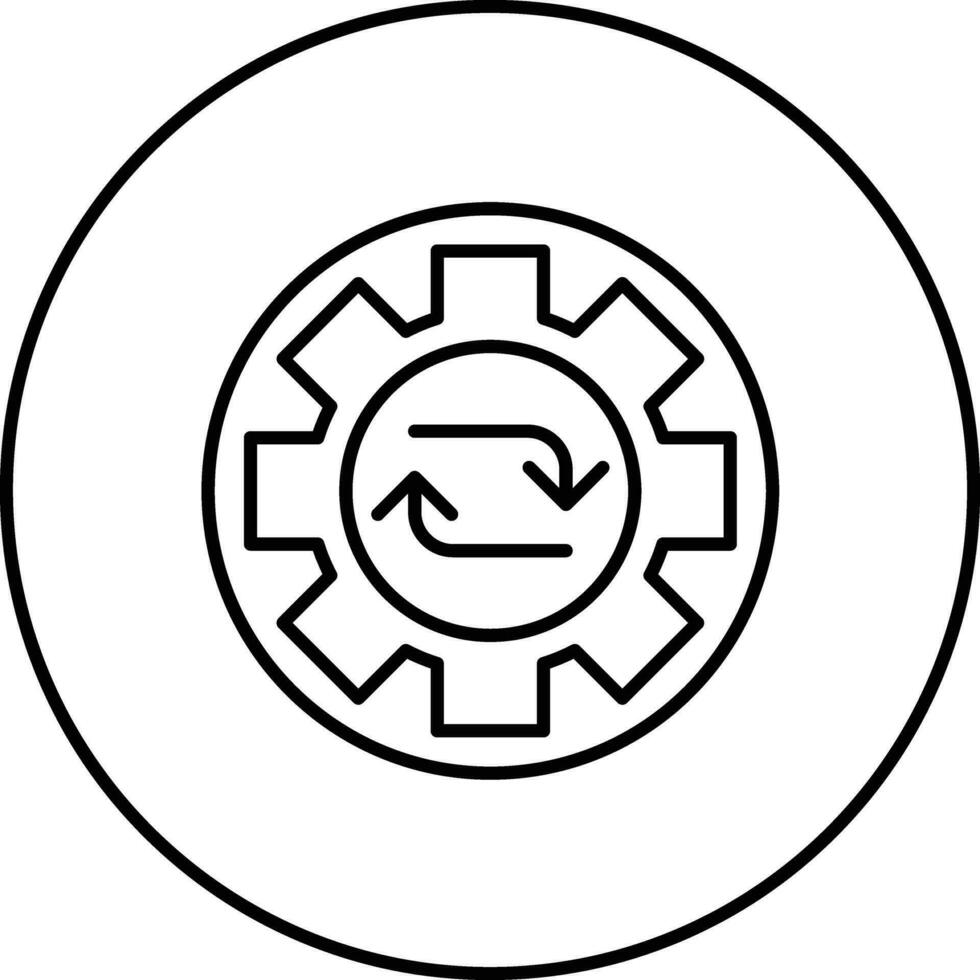 Process Vector Icon