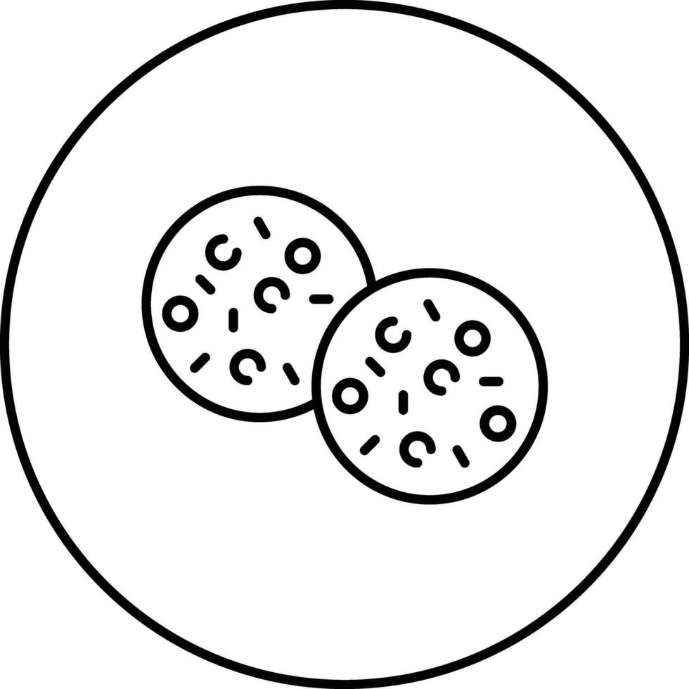 Chocolate Chip Vector Icon 32221390 Vector Art at Vecteezy