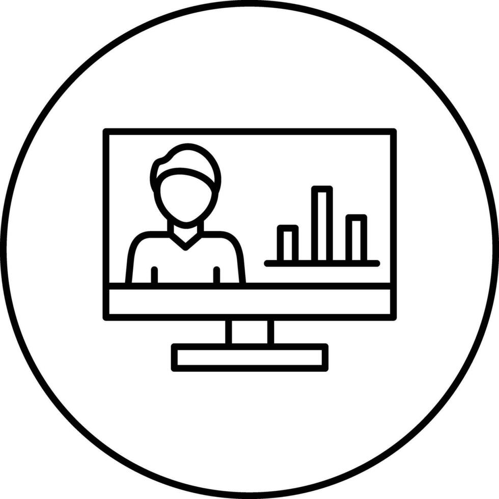 Visualization Vector Icon