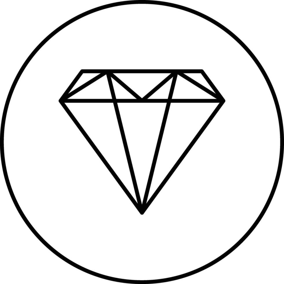 Diamond Vector Icon