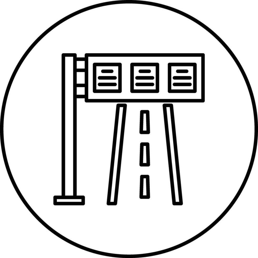 Highway Vector Icon