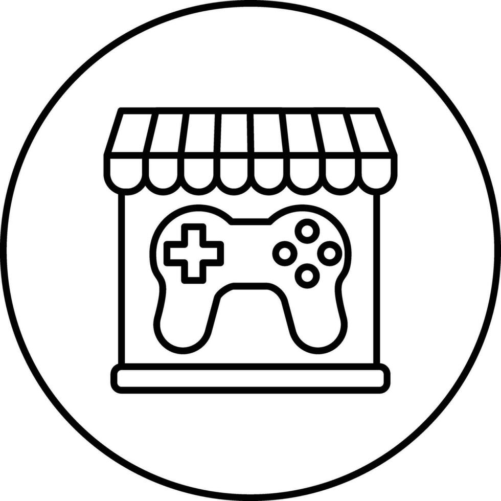 Game Store Vector Icon