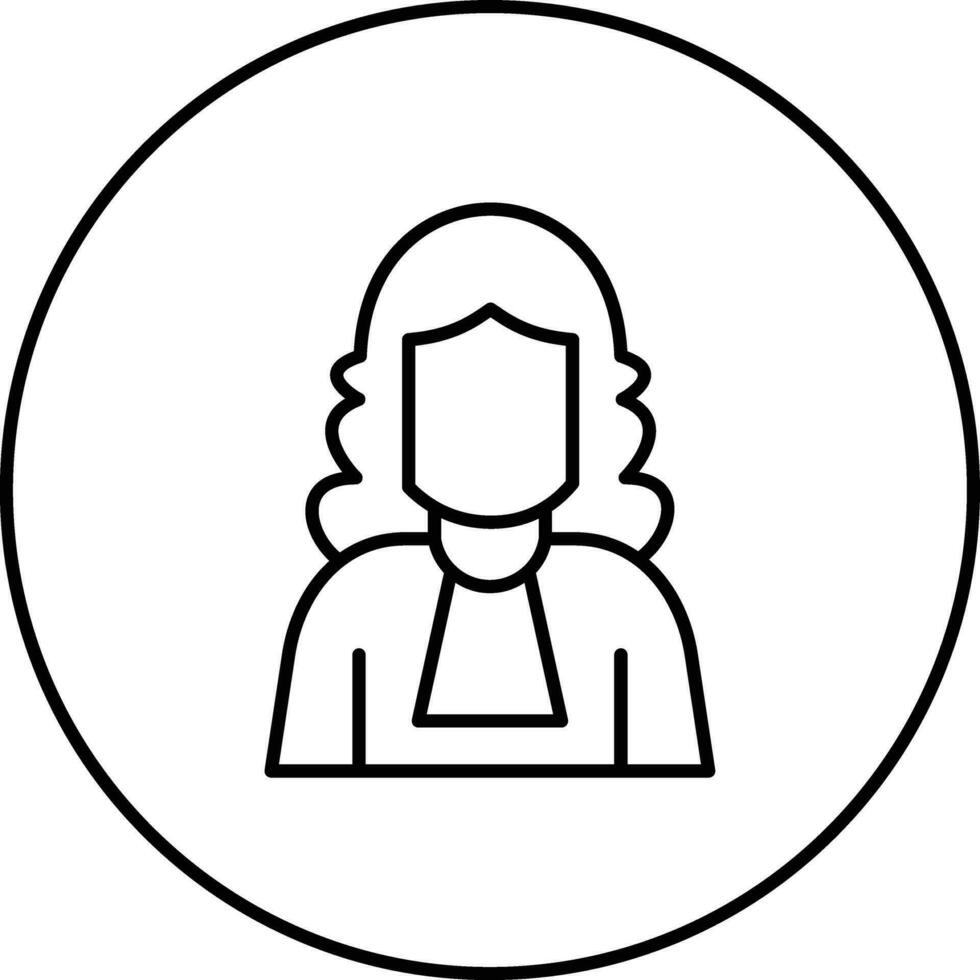 Judge Vector Icon