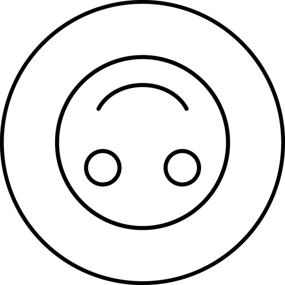 Upside Down Face Vector Icon