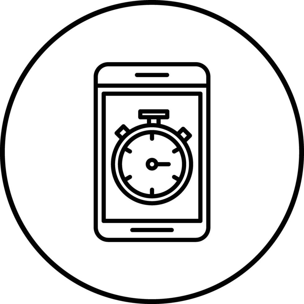 Stopwatch Vector Icon