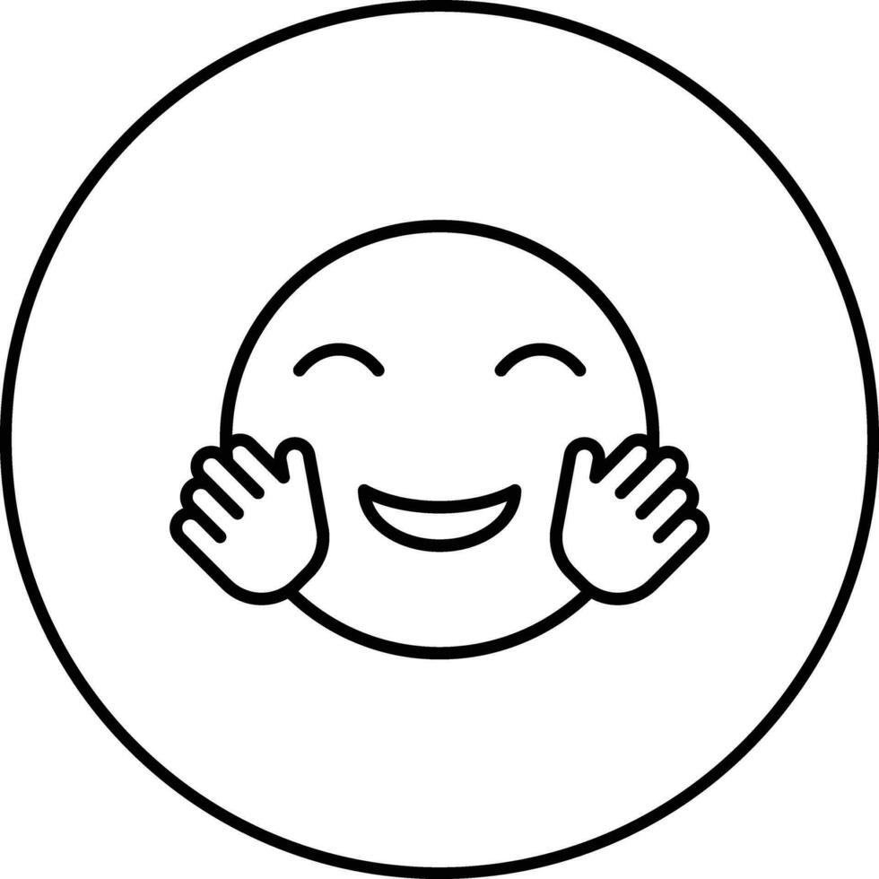 Hugging Face Vector Icon