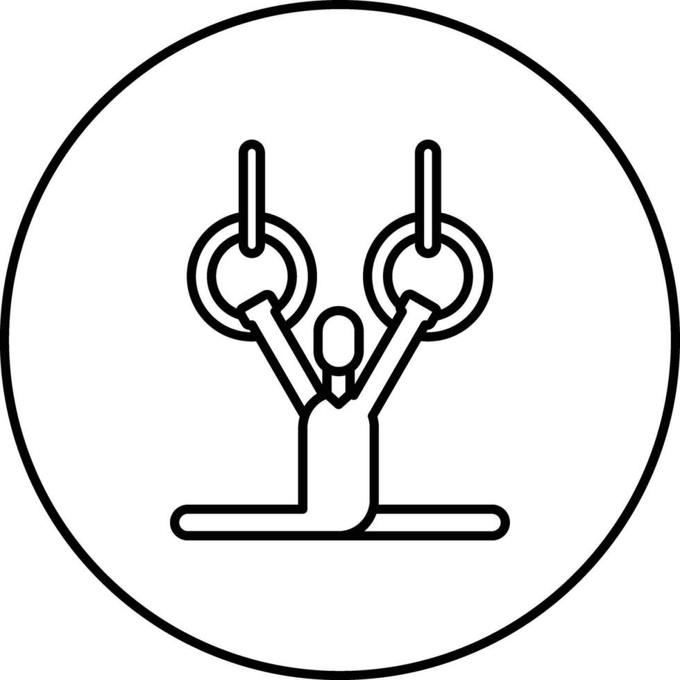 Gymnastics Vector Icon