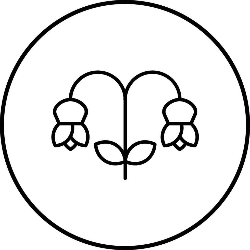 Snowdrop Vector Icon