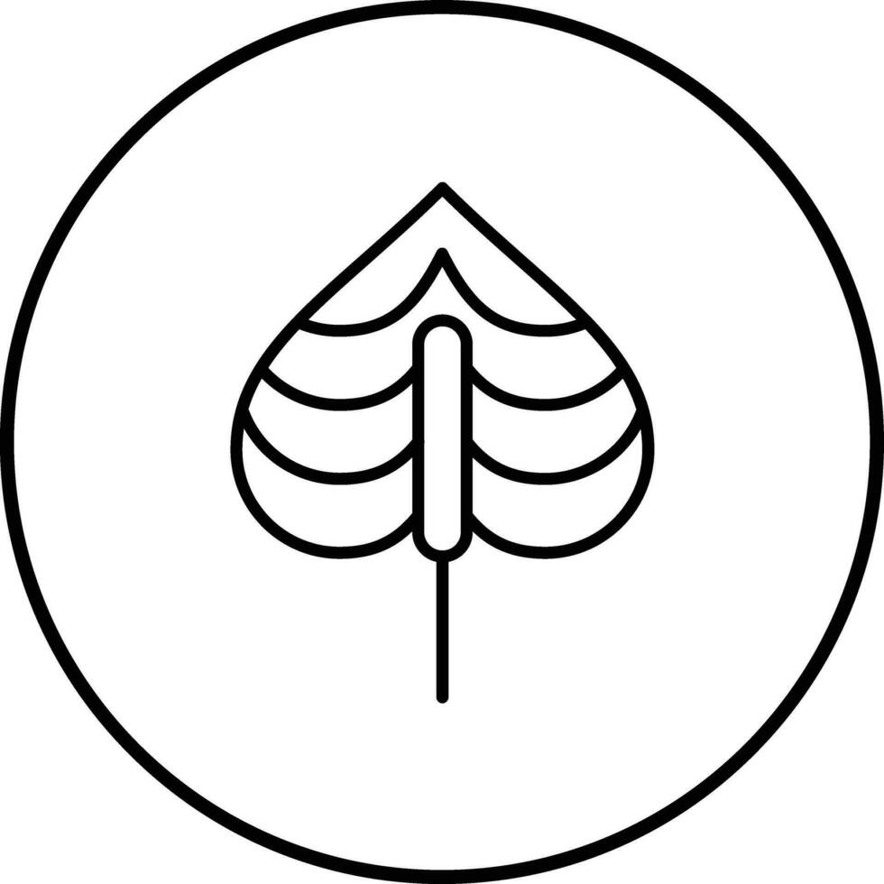 icono de vector de anthurium