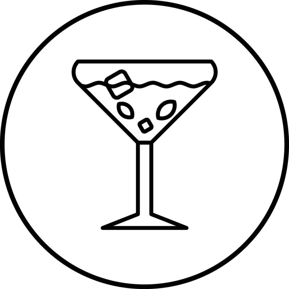 Gin Tonic Vector Icon