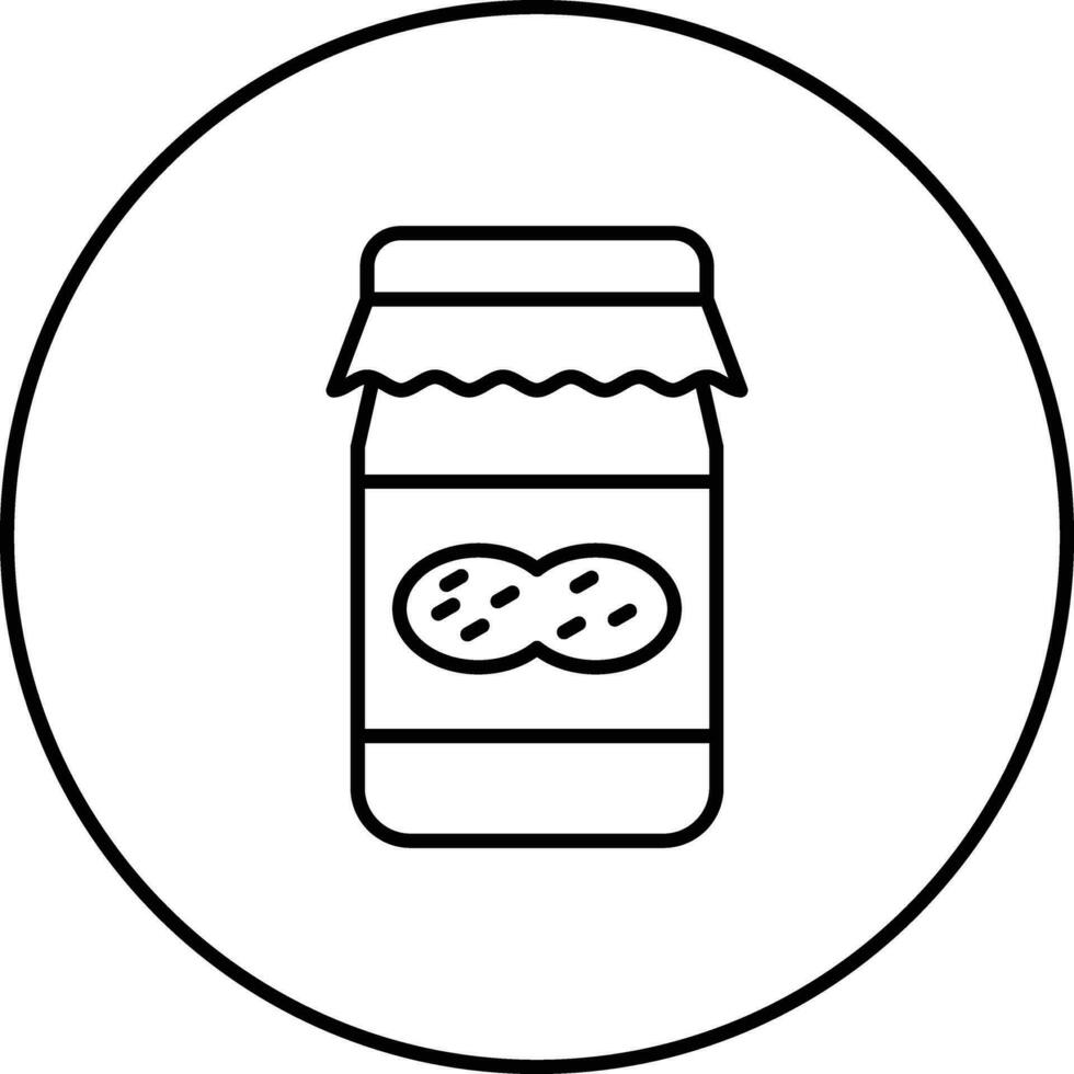Peanut Butter Vector Icon