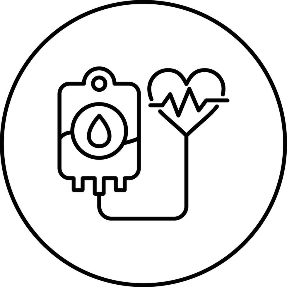 Blood Bag Vector Icon