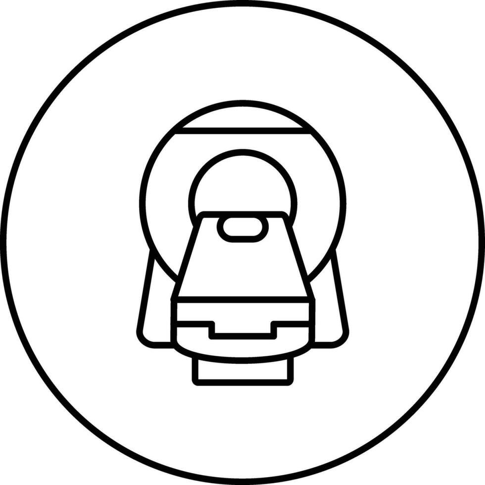 CT Scan Vector Icon