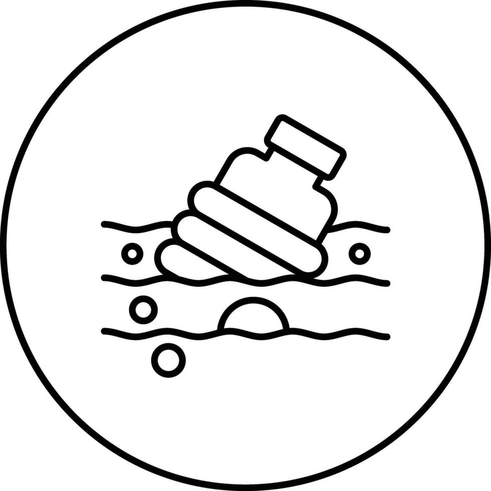 Water Pollution Vector Icon